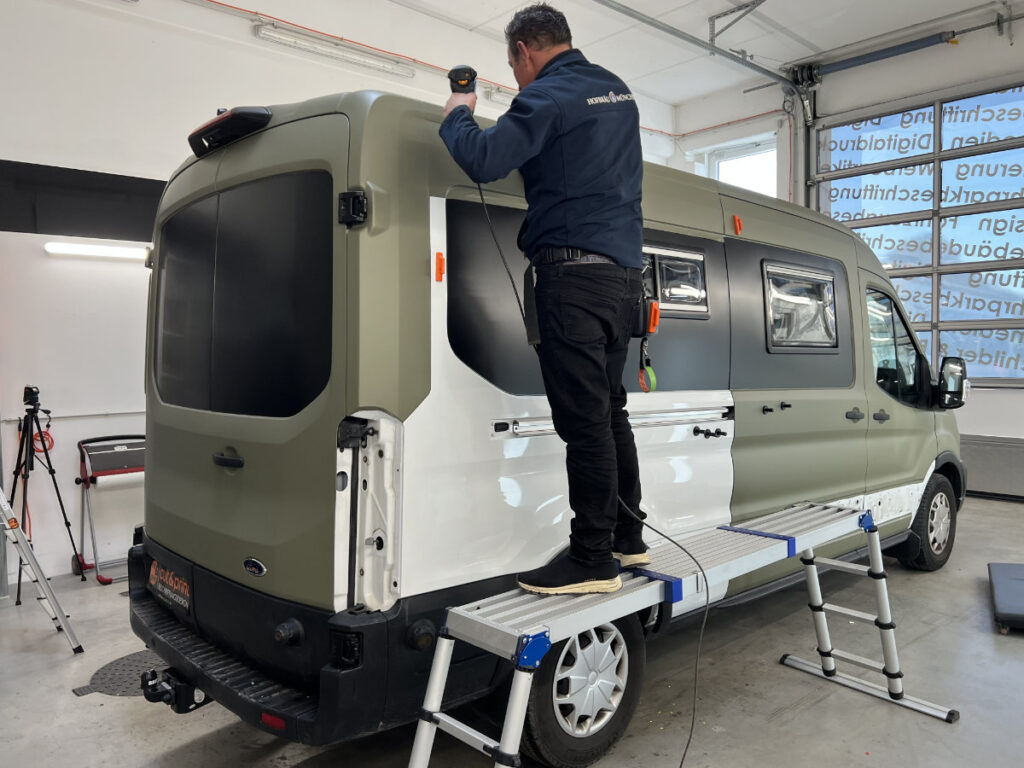 Fahrzeugfolierung Wohnmobil Camping